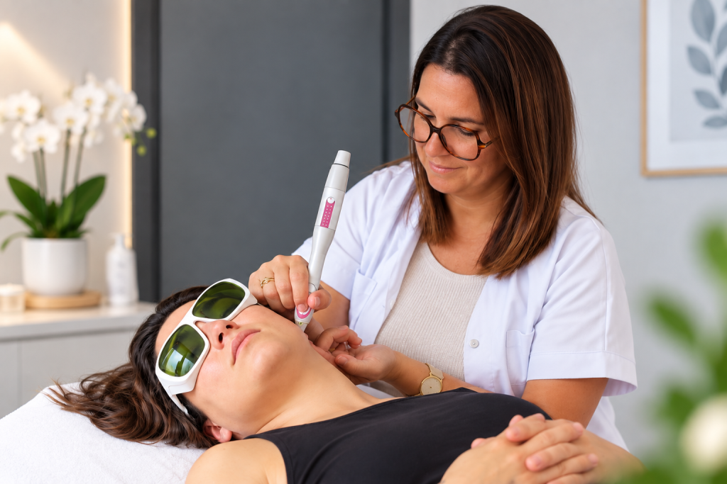 Séance d’accompagnement à l’arrêt de l’alcool au laser – NeoStop Laser®