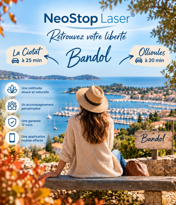 Sevrage tabagique laser Bandol – NeoStop Laser