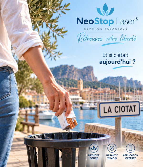 Sevrage tabagique laser La Ciotat – NeoStop Laser®